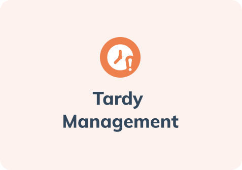 Tardy card Tardy card